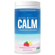 Natural Vitality Calm Magnesium Carbonate Powder, Raspberry Lemon, 16oz