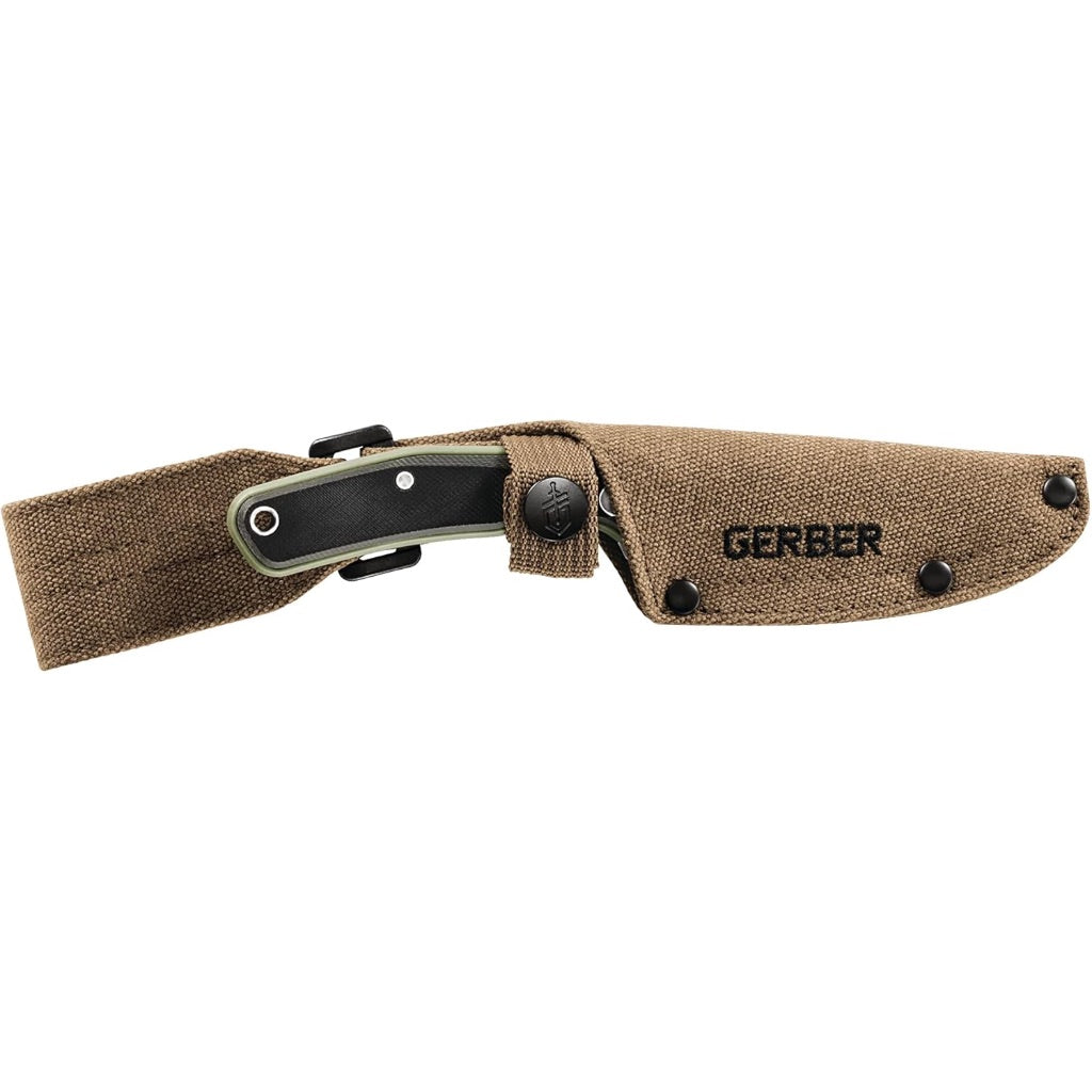 Gerber Gear Downwind Caper Fixed Blade Knife with Sheath - Olive