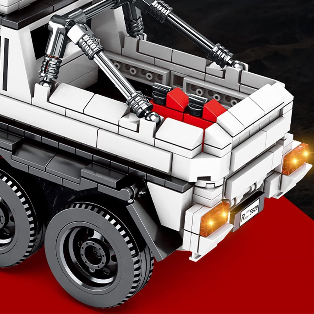 Newrice 6X6 Off Road Pickup Truck Building Kit, 1:16 Scale for Ages 6+, 858 Pieces