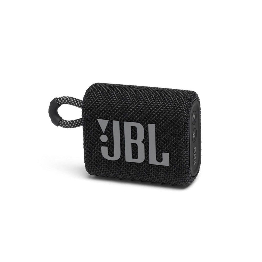 JBL Go 3 Portable Bluetooth Waterproof Speaker - Black