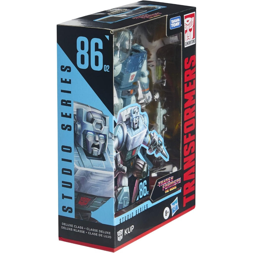 Transformers Toys Studio Series 86-02 Deluxe Class The The Movie 1986 Kup Action Figure - Ages 8 and Up, 4.5-inch