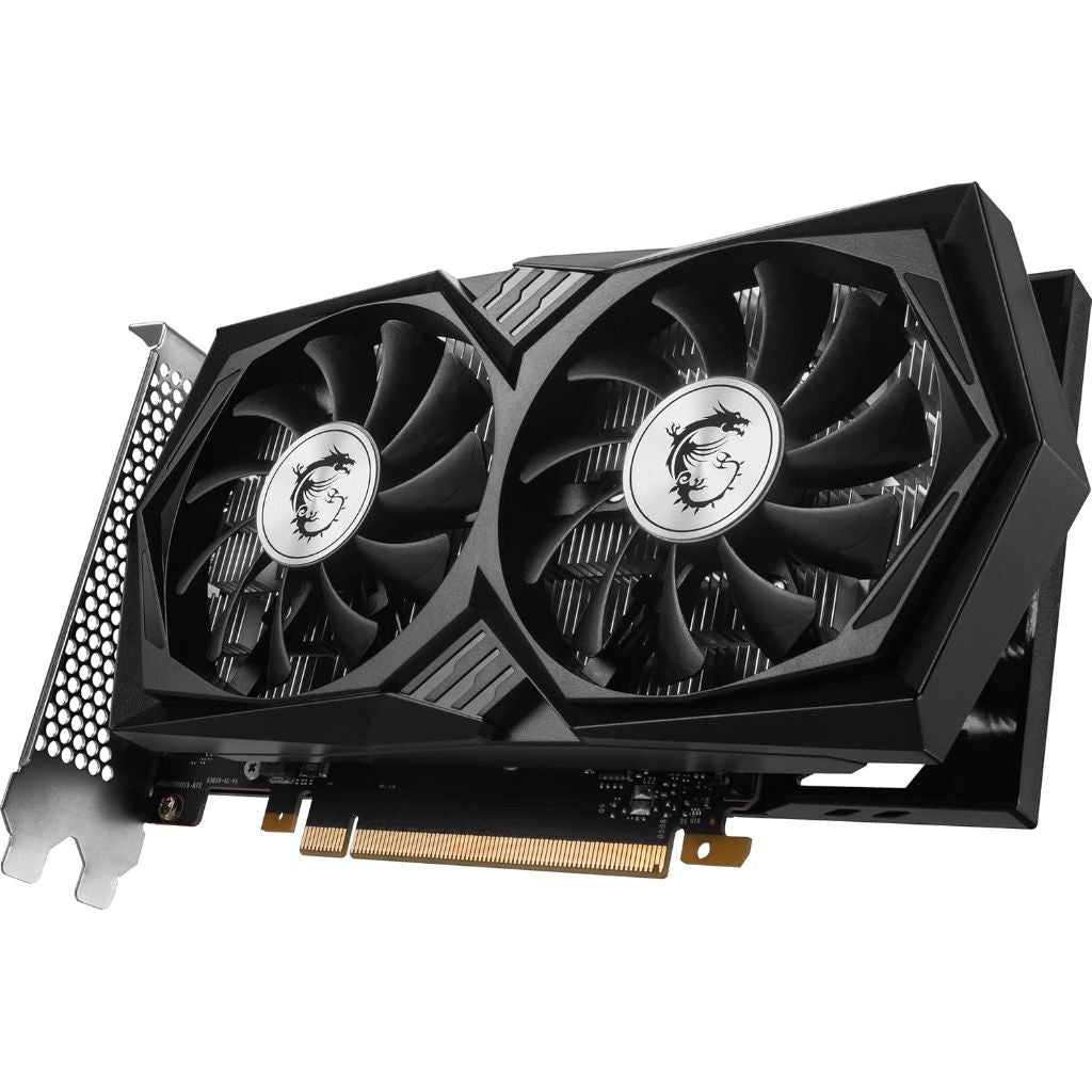 MSI Gaming RTX 3050 Gaming X 6G Graphics Card (NVIDIA RTX 3050, 96-Bit, Boost Clock: 1507 MHz, 6GB GDDR6 14 Gbps, HDMI/DP, Ampere Architecture)