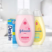 Johnson's Baby First Touch Gift Set Includes Baby Bath Wash & Shampoo, Body Lotion, & Diaper Rash Cream - 3ct