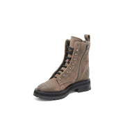 Dolce Vita Ranier Women's Ankle Boots with Zipper - Olive Suede, Size 7.5