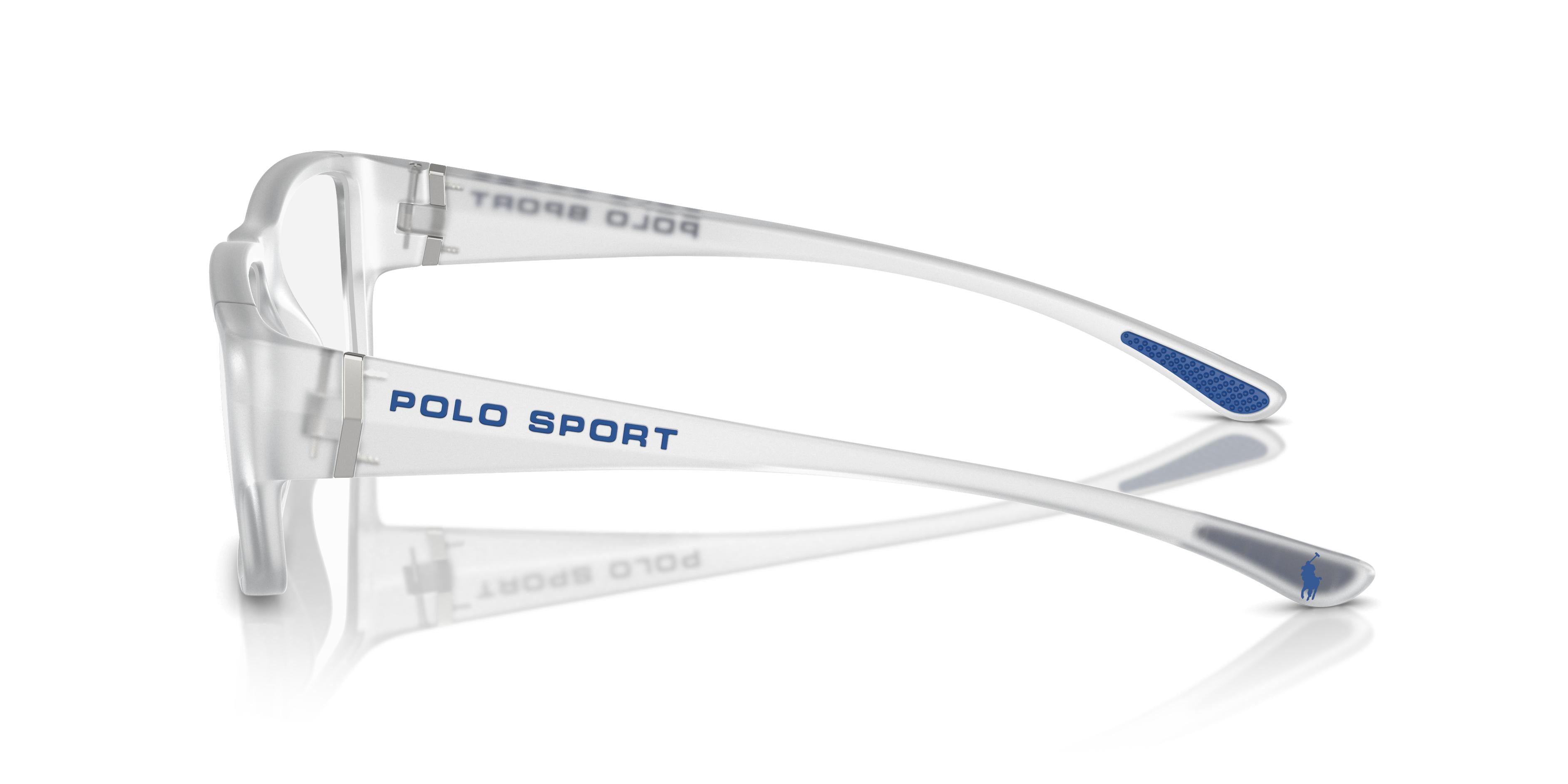 Polo Ralph Lauren Men's PH2275U 5869 Eyewear Frames - Matte Crystal (Transparent), 55/16/145