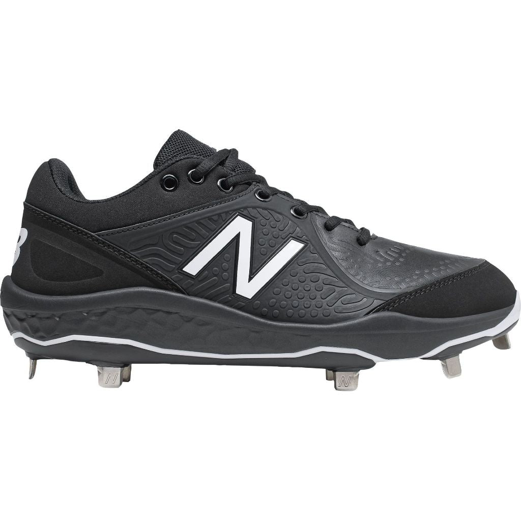New Balance Men's Fresh Foam 3000 V5 Metal Baseball Cleats,  Black, 7 Wide