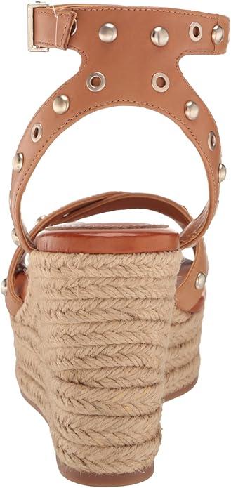 Vince Camuto Women's Feegella Espadrille Wedge Sandal - Golden Walnut, Size 9