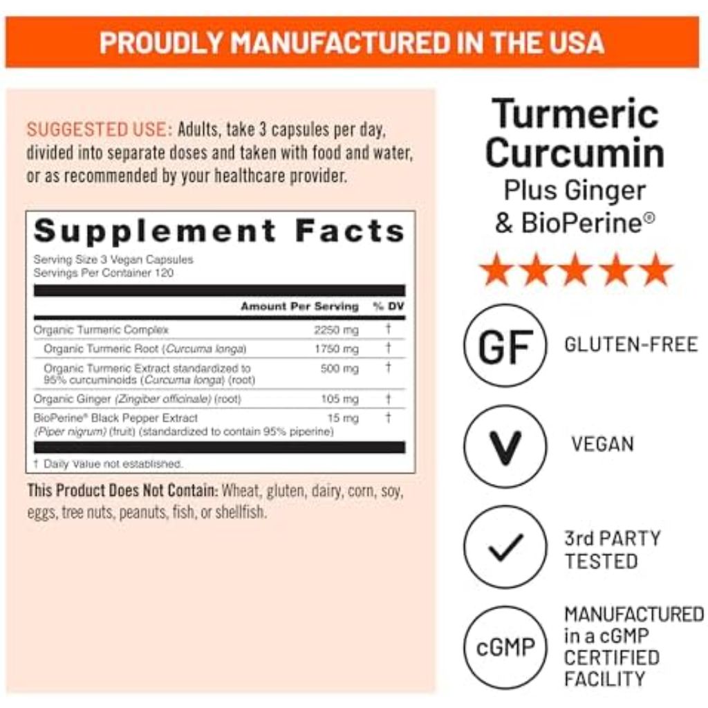 NatureWise Turmeric Curcumin 2250mg, 360 Caps