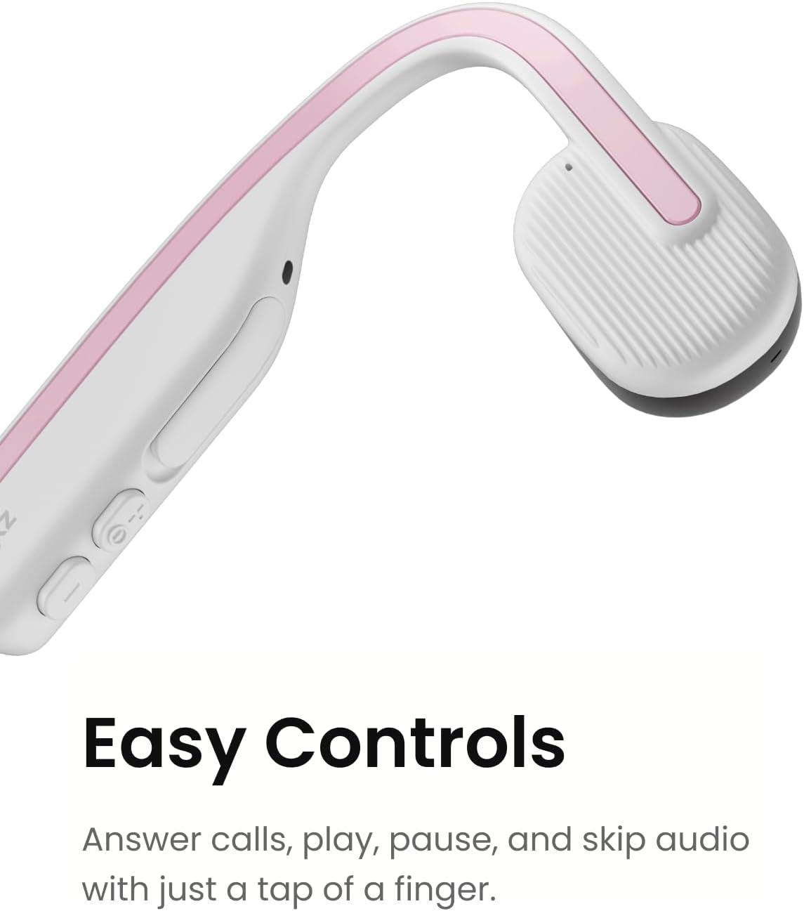 AfterShokz OpenMove Wireless Bone Conduction Headphones (Himalayan Pink)