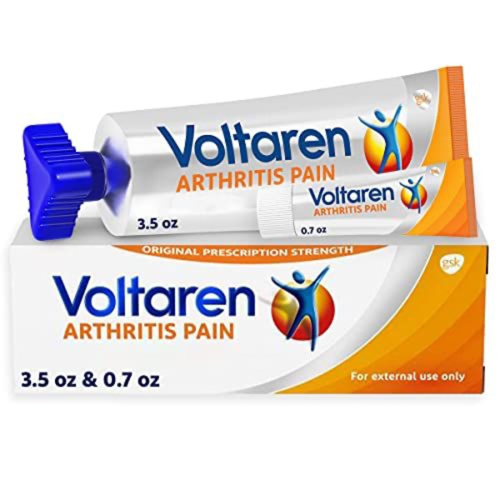 Voltaren Arthritis Pain Gel for Topical Pain Relief - 3.5oz & 0.7oz (2 Tubes)