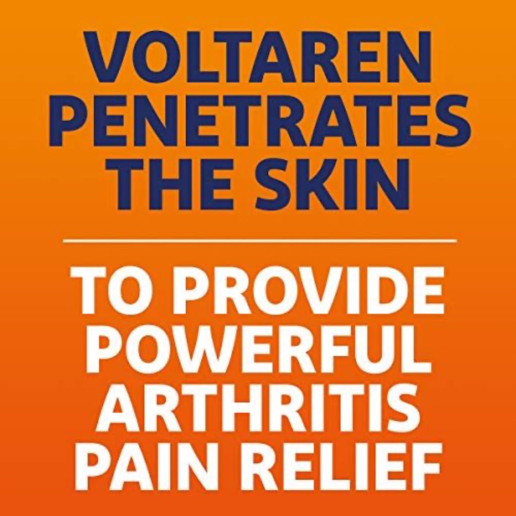 Voltaren Arthritis Pain Gel for Topical Pain Relief - 3.5oz & 0.7oz (2 Tubes)