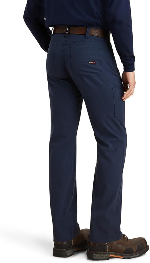 Ariat Men's Flame Resistant M4 Relaxed Crossfire Bootcut Pants - Navy, 46/30