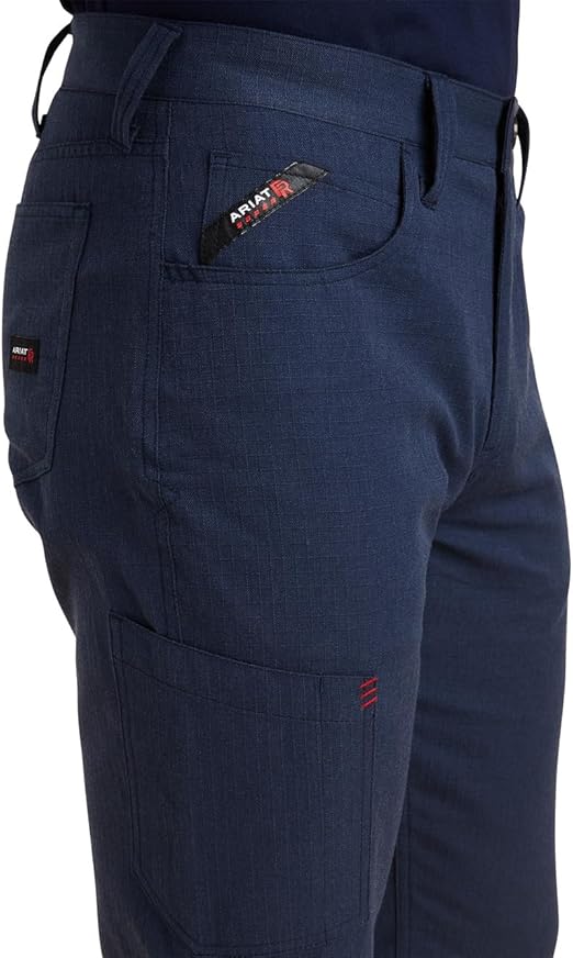 Ariat Men's Flame Resistant M4 Relaxed Crossfire Bootcut Pants - Navy, 46/30