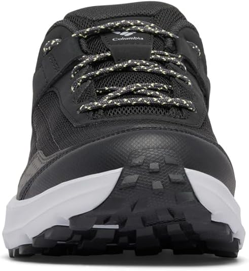Columbia Men's Vertisol Trail Hiking Shoes - Black/Napa Green, Size 9