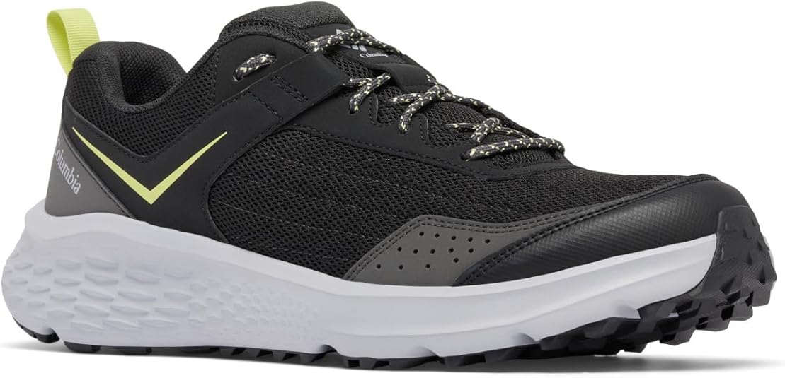 Columbia Men's Vertisol Trail Hiking Shoes - Black/Napa Green, Size 11