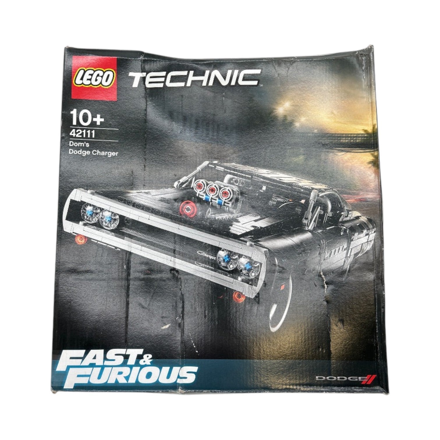 LEGO Technic Fast & Furious Dom's Dodge Charger Building Set, 42111 - Ages 10+ *Damaged Box*