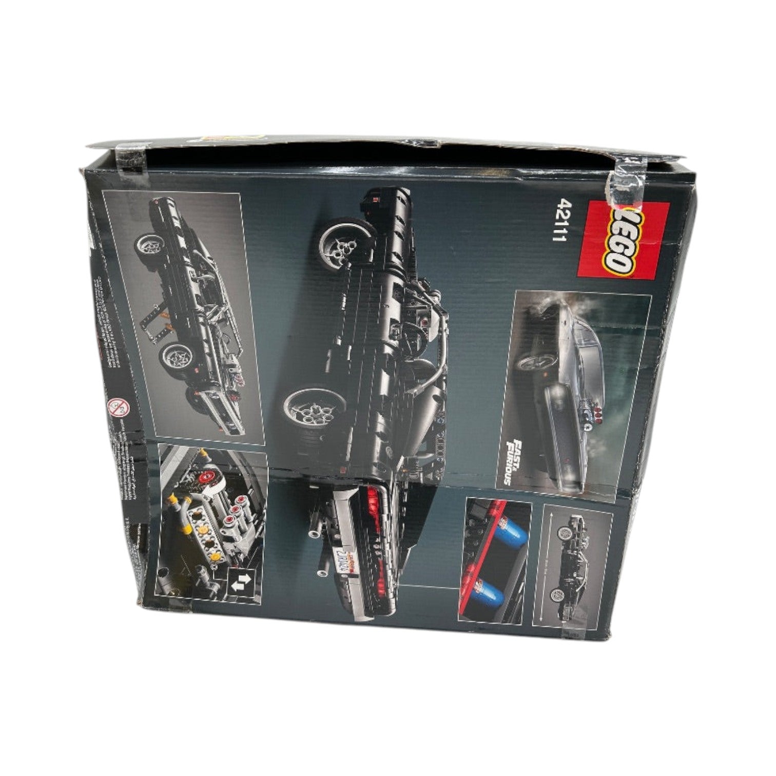LEGO Technic Fast & Furious Dom's Dodge Charger Building Set, 42111 - Ages 10+ *Damaged Box*