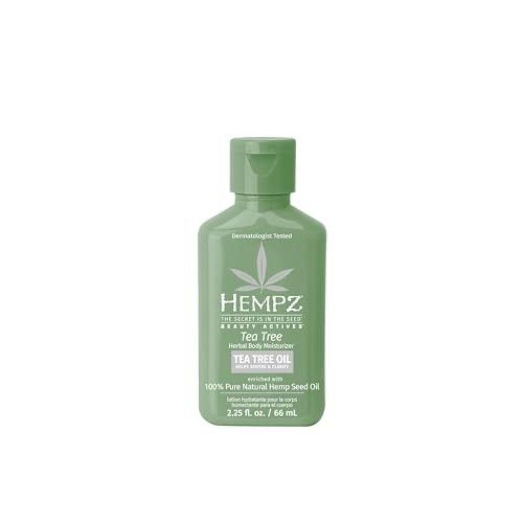 Hempz Mini Tea Tree Herbal Body Moisturizer - 2.25 Oz