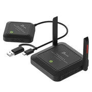 J5create JVW120 Wireless Extender for USB Cameras, Microphones, Speakers - Black