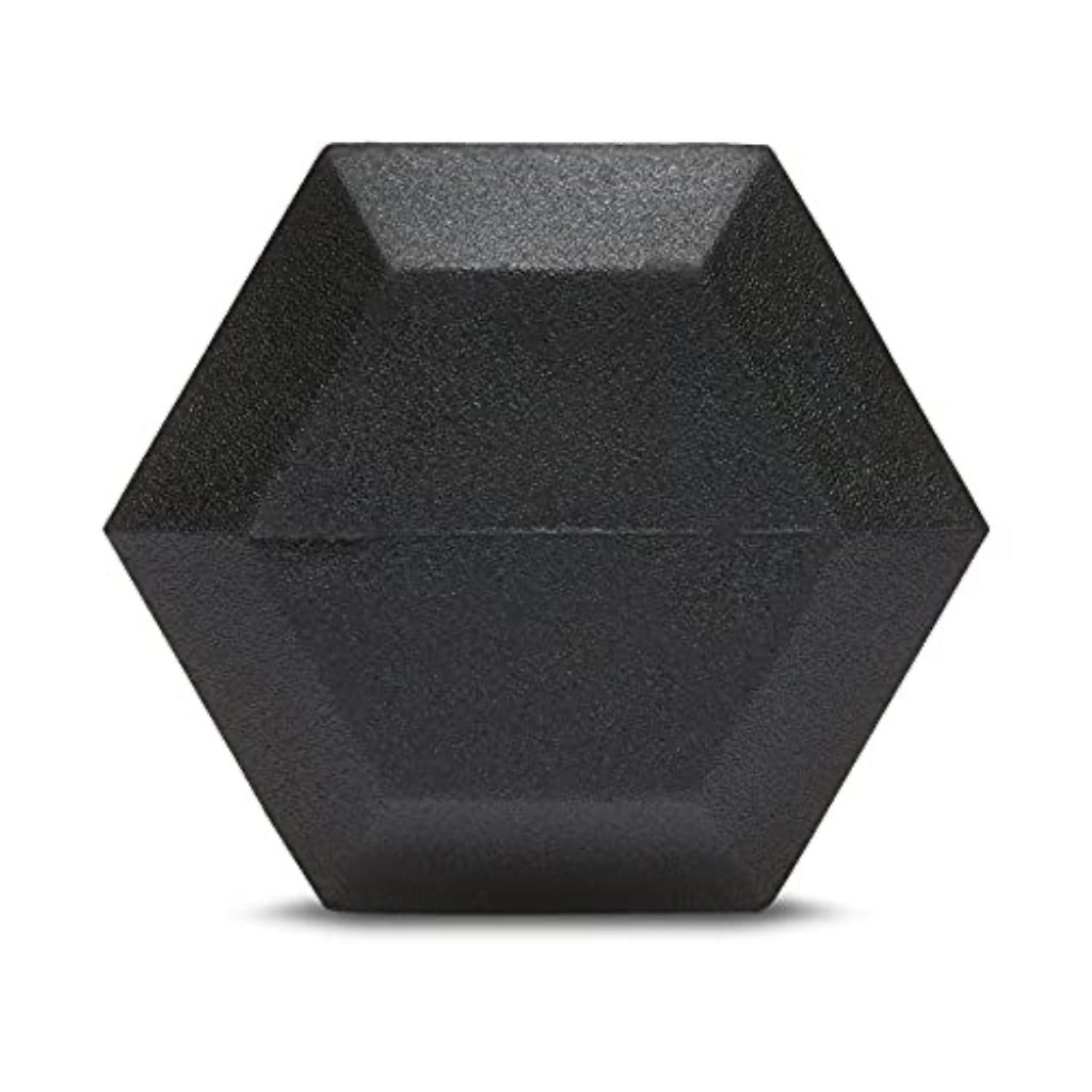 Amazon Basics Rubber Hex Dumbbell Weight - 10lbs. (Single Weight)