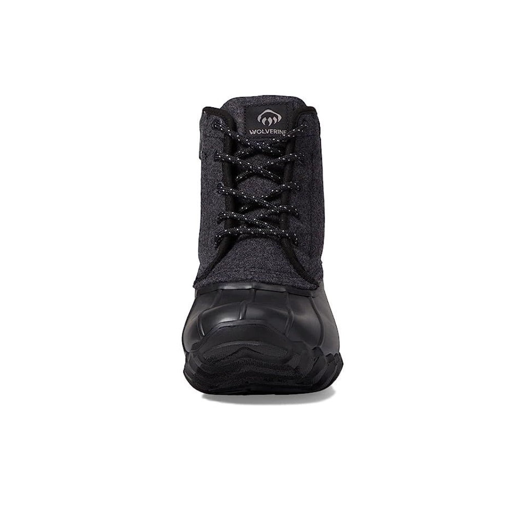 Wolverine Women's Torrent Wool Duck Boots -  Black Wool, Size 11