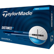 TaylorMade Distance+ Golf Balls - White, 12ct.