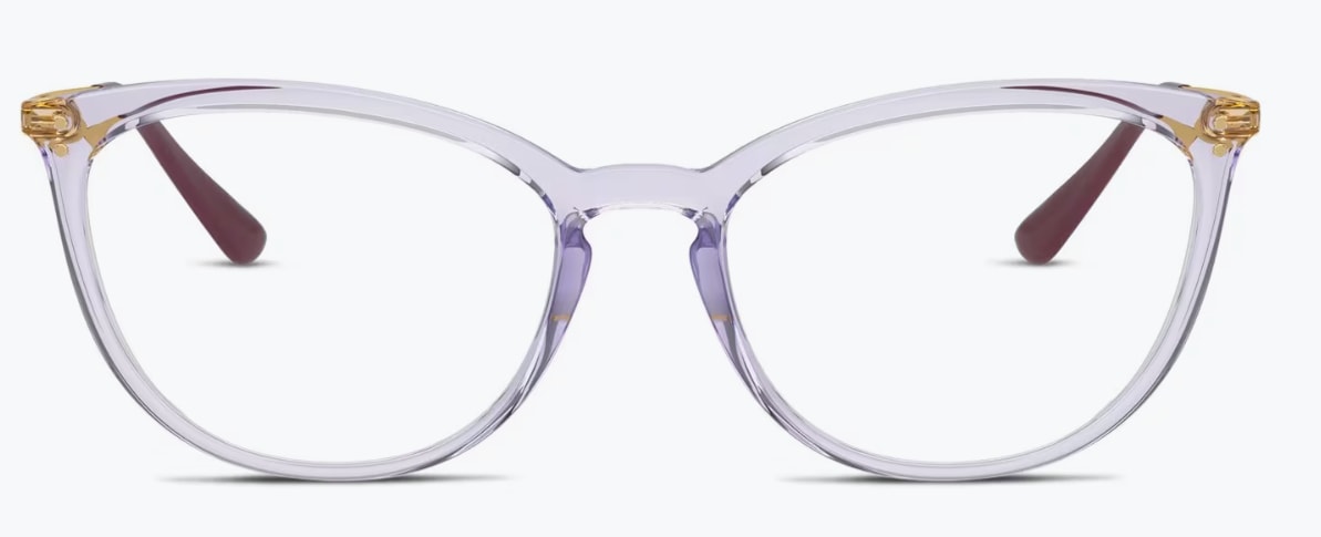 Vogue Women's VO5276 Eyewear Frames - Clear/Purple, 51/17/140