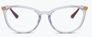 Vogue Women's VO5276 Eyewear Frames - Clear/Purple, 51/17/140