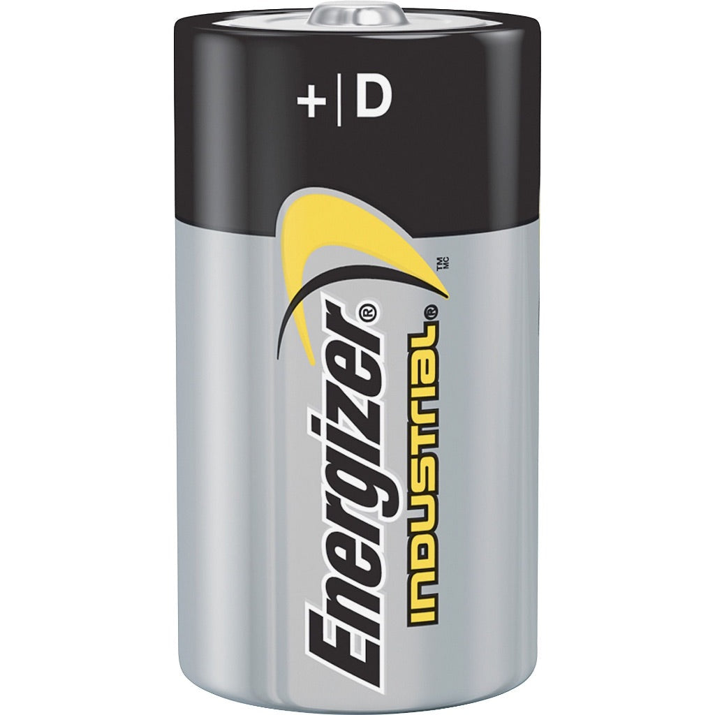 Energizer Industrial Alkaline Batteries - D - 12 Pack