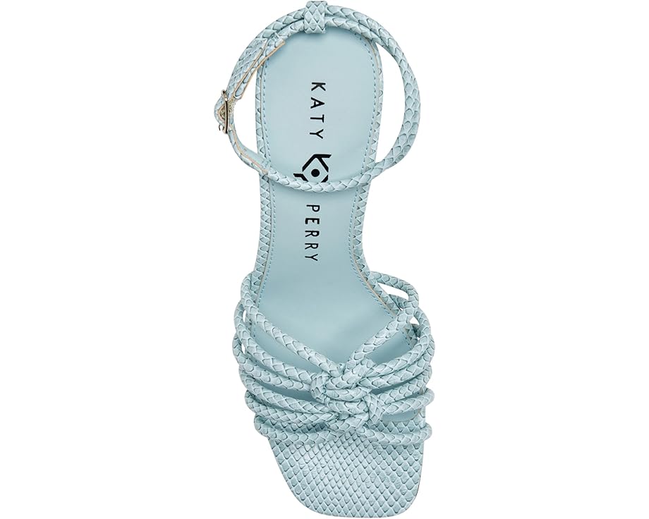 Katy Perry Women's The Timmer Knotted Heeled Sandal - Tranquil Blue, Size 7