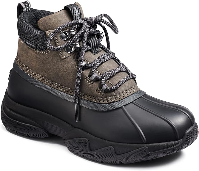 BASS OUTDOOR Women's Field Duck Hiking Boot - Gray/Black, Size 7