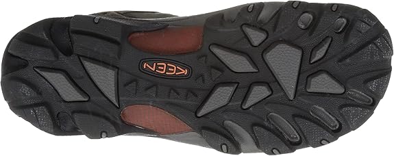 KEEN Women's Targhee II Waterproof Hiking Boots - Magnet/Coral, Size 6.5