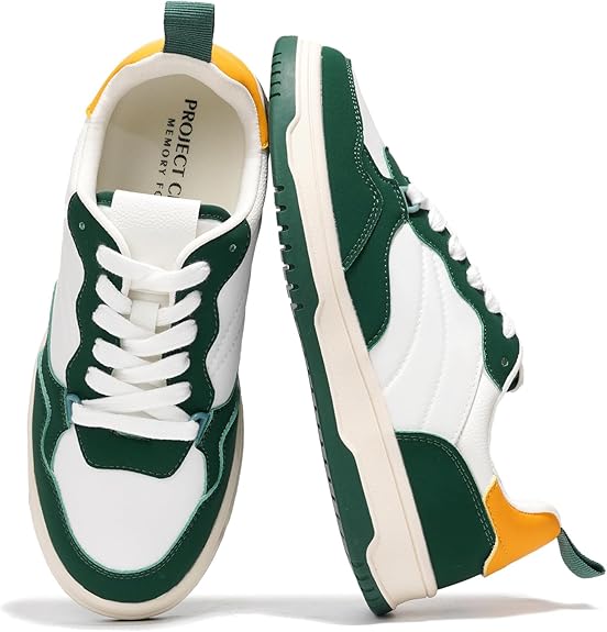 Project Cloud Women's Memory Foam Sneakers - Kiki Green, Size 5.5