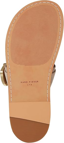 Marc Fisher Ltd. Women's Hallyn Sandals - Taupe Suede, Size 8