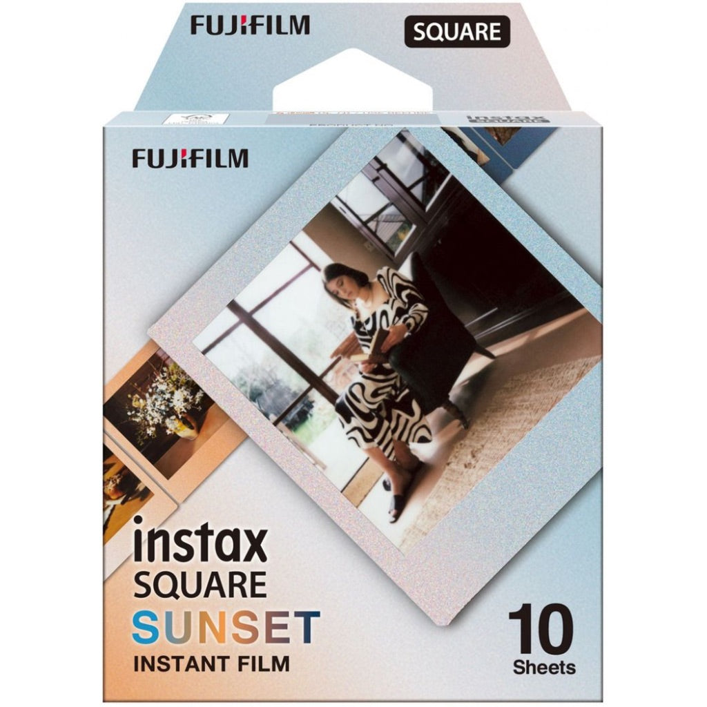 INSTAX Square Sunset Frame Film - 10 Shot Pack