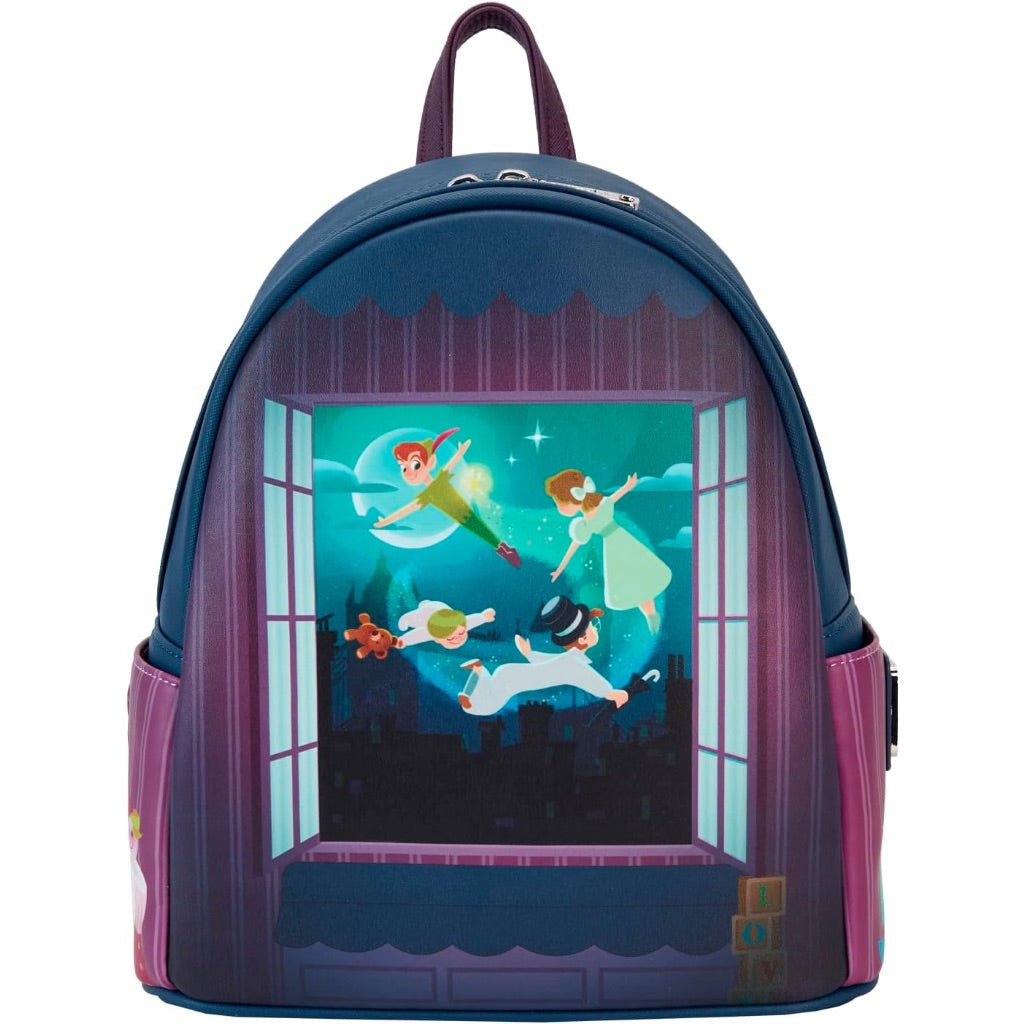 Loungefly Disney Peter Pan Scene Mini Backpack