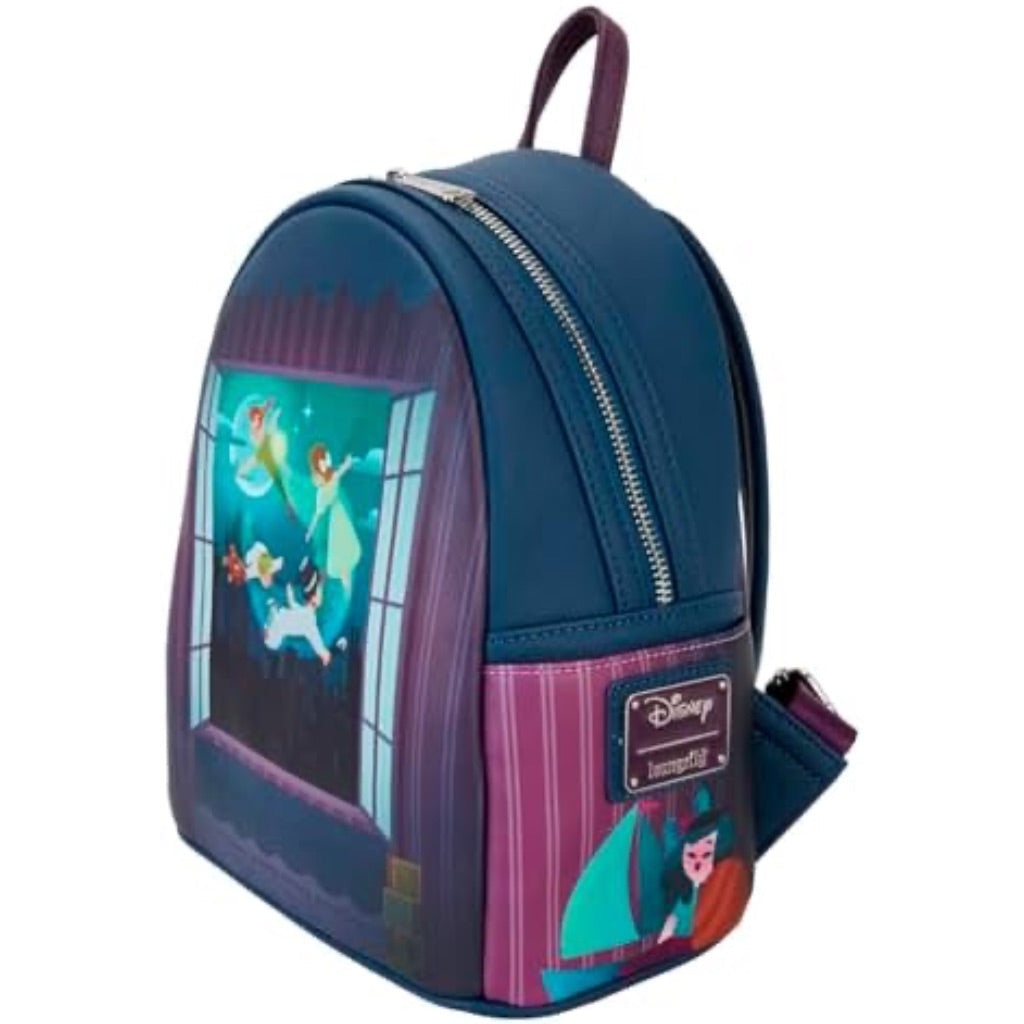 Loungefly Disney Peter Pan Scene Mini Backpack