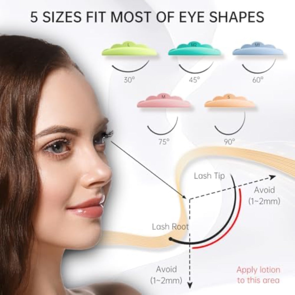 2025 Upgraded Avocado Lash Lift Kit, Brow Lamination Kit, Eyelash & Eyebrow 2-in-1 Perm Set, Professional Semi-Permanent Curling and Styling, Suitable For Beginners, Salon, Home Use