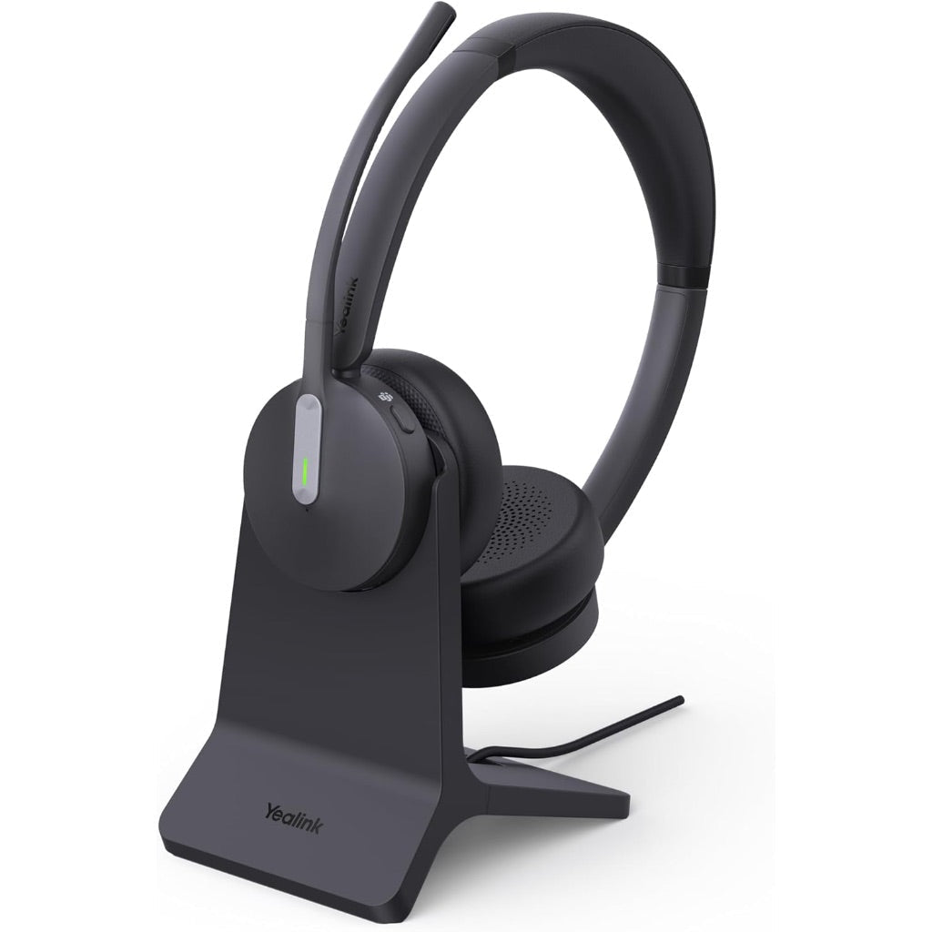 Yealink BH70 Dual Bluetooth Headset w/Mic, USB-A, MS Teams - Black