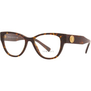 Versace VE 3281 Women's Eyewear Frames - Dark Havana, 53/17/140
