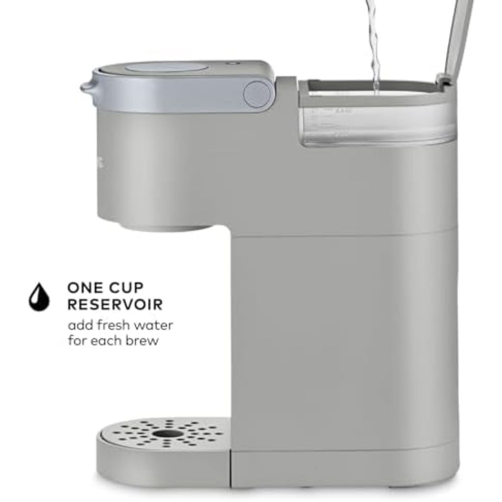 Keurig K-Mini Single Serve Coffee Maker, 6 to 12oz Brew size, with Cord Storage - Studio Gray