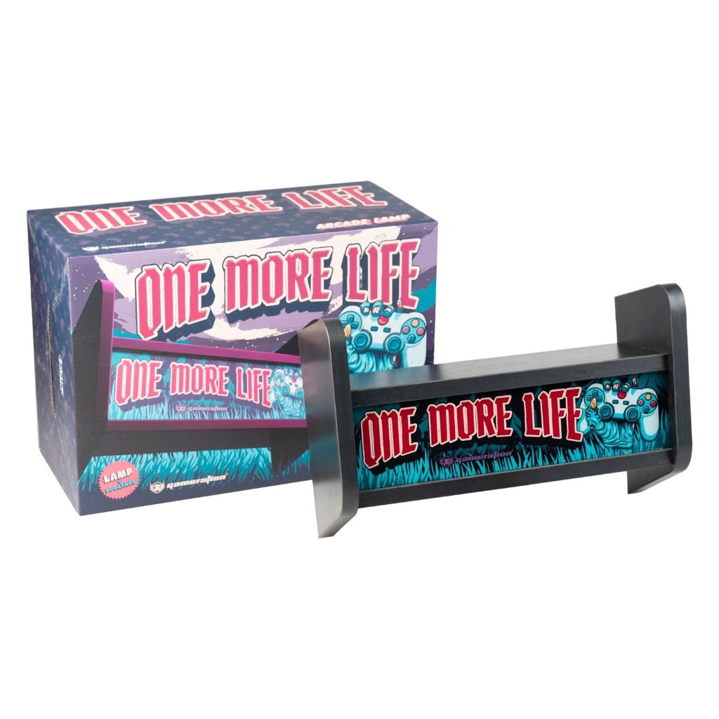 Gameration "One More Life" Arcade Lamp