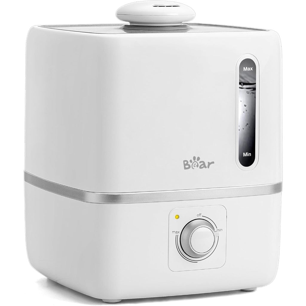 Bear 3L Cool Must Bedroom Humidifier and Oil Diffuser, Quiet, Adjustable Mist, Auto Shut-Off - White (JSQ-230WB)