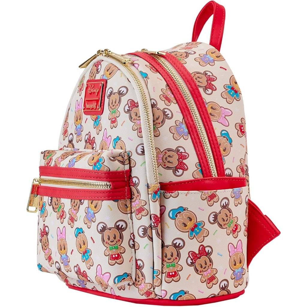 Loungefly Disney Mickey & Friends Gingerbread Cookie Backpack with Ears