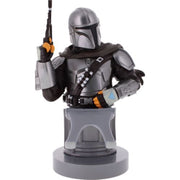 Exquisite Gaming: Star Wars: the Mandalarian - Original Mobile Phone & Gaming Controller Holder  Device Stand  Cable Guys  Licensed Figure