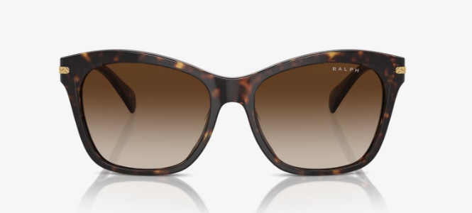 Ralph by Ralph Lauren RA5310U 500313 Sunglasses - Shiny Dark Havana/Brown Gradient Lens, 56-17