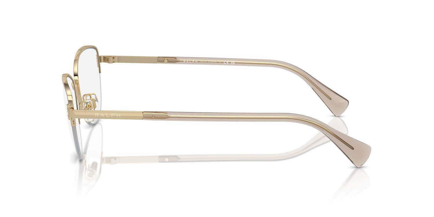 Ralph by Ralph Lauren Women's RA6059 9116 Eyewear Frames - Shiny Pale Gold, 56/16/145