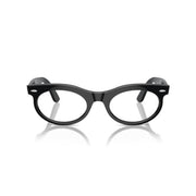 Ray-Ban Men's RX2242VF Wayfarer Oval Asian Fit 2000 Eyewear Frames - Black, 53/22/150