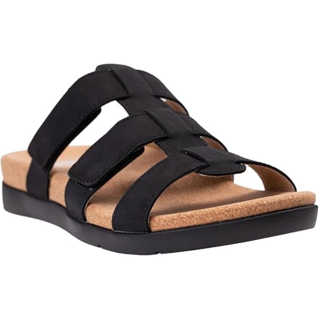 WACO REVITALIGN Women's Spartan Slide Sandals - Black, Size 11