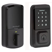 Kwikset Halo Iron Black Zinc Electronic Touch Pad Deadbolt